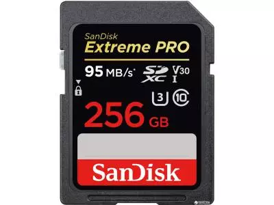 Карта памяти SanDisk Extreme Pro SDSDXXG-256G-GN4IN 256GB