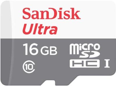 Карта памяти SanDisk Ultra SDSQUNS-016G-GN3MN 16Gb
